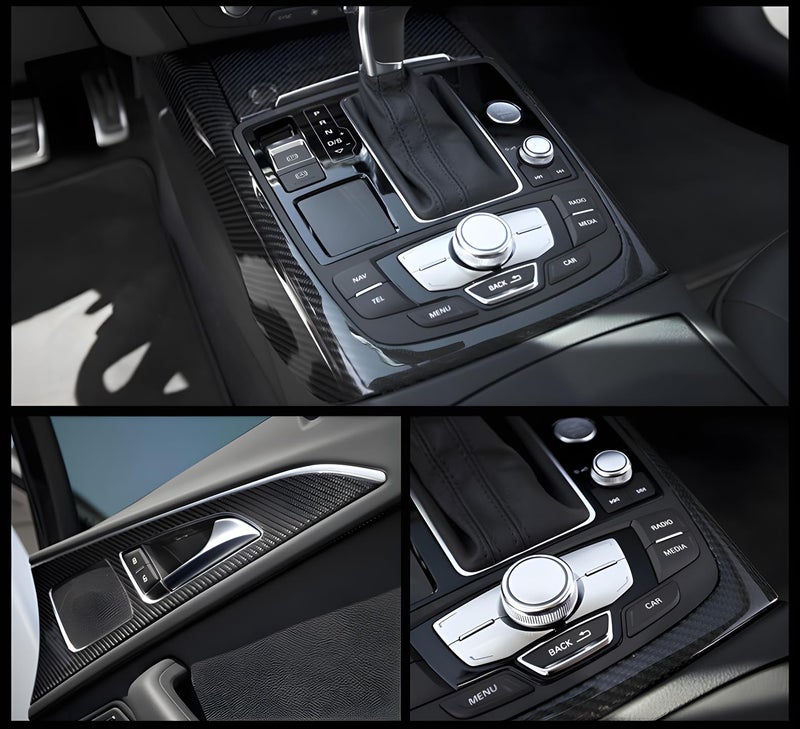 أل زد أل ران LZLRUN مجموعة أدوات مجانية 5D عالية اللمعان من ألياف الكربون الفينيل الحنفية لأسود خارج الكروم حذف نافذة تقليم الباب (1 قدم × 10 قدم) - Image 5